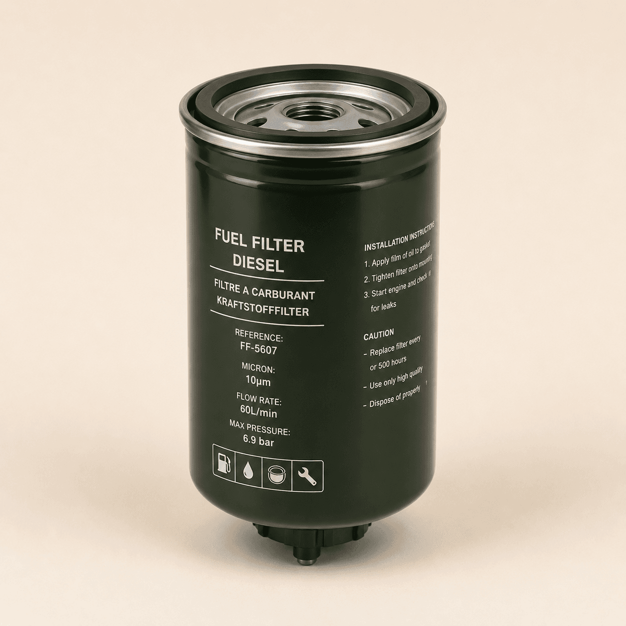 Filtre carburant diesel